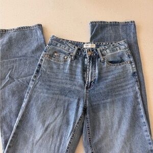 Oat New York soft denim wide leg jeans